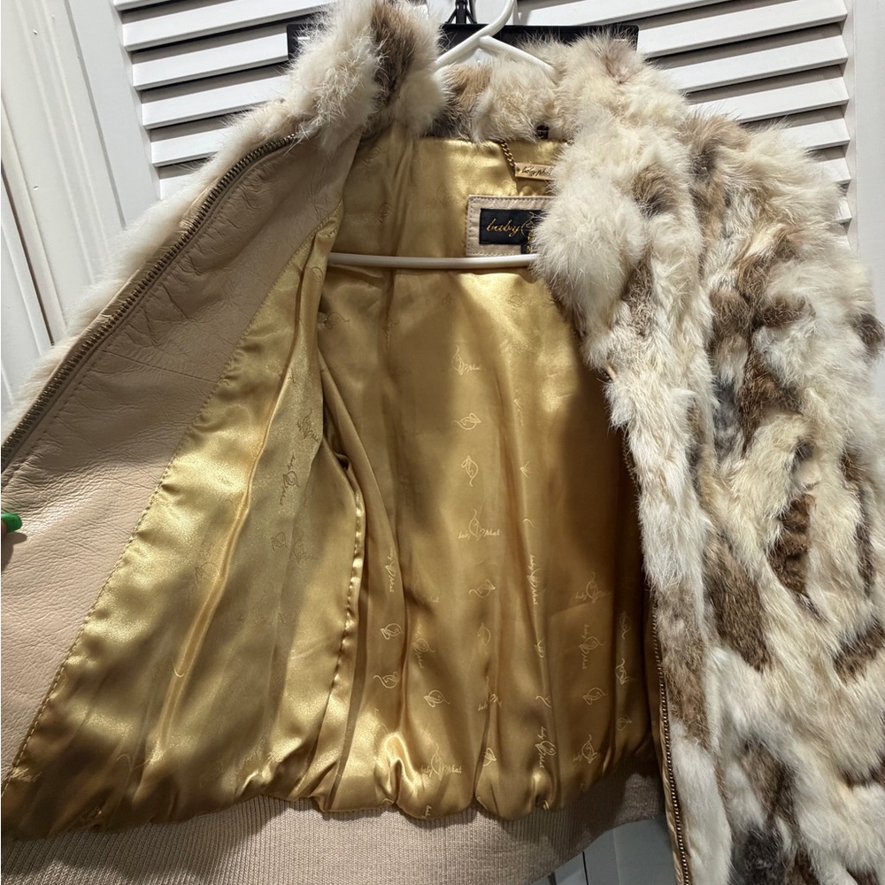 Baby Phat Luxurious rabbit Fur Women's Jacket - Picture 2 of 2
